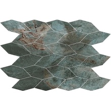 Pamesa Slate Way С000563226 Green_rect_coimbra_sp Mosaic 29x38 cm, Spain, slate (andesite) - photo 1 - photo 1