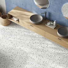 Pamesa Terrazzo 60x60 см, glazovaný keramický granit, Španělsko, terrazzo - fotografie interiéru 1 - foto 2