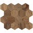 Panaria Kairos С000545788 PGZKS04_EsagonoZoi28*31,7 Mosaic 28x31,7 cm, Italy, wood - photo 1