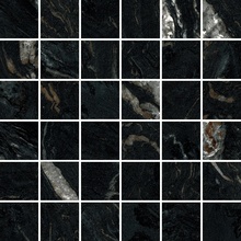 Panaria Perpetual С000596164 PGZPE00_PerpetualMos36BelvedereDarkSoft30*30 Mozaïek 30x30 cm, Italië, andere soorten marmer - foto 1 - foto 1