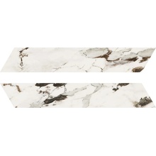 Panaria Perpetual С000596185 PGZPEC1_PerpetualChevronBrecciaWarmSoft9.5*54 keramisch graniet 9,5x54 cm, Italië, andere soorten marmer - foto 1 - foto 1