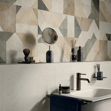 Panaria Surround 30x60, porcelanato não esmaltado, Itália, calcário - foto de interior 1 - foto 1