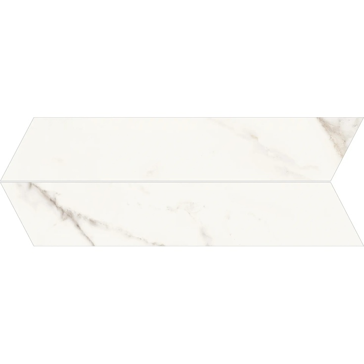 Panaria Trilogy С000382862 PGZTYC0_ChevronCalacat.SoftRt10*60 porcelain tile 10x60 cm, Italy, calacatta - photo 1 Panaria Trilogy С000382862 PGZTYC0_ChevronCalacat.SoftRt10*60 porcelain tile 10x60 cm, Italy, calacatta - photo 1