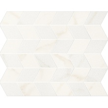 Panaria Trilogy С000382867 PGZTYE0_MosFrecc.CalacatSoft300X345 Mozaika 30x33 cm, Włochy, calacatta - zdjęcie 1 - zdjęcie 1