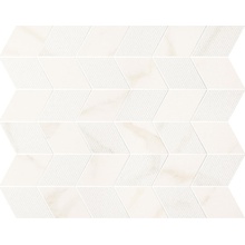 Panaria Trilogy PGZTYE0 Mosaico Freccia Calacatta White Soft Mozaik 30x35 cm, Italien - foto 1 - foto 1