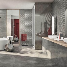 Panaria Trilogy 7,5x30, ongeglazuurd keramisch graniet, Italië, andere soorten marmer - interieurfoto 1 - foto 3