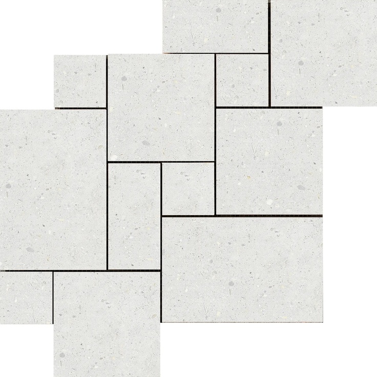 Pastorelli Biophilic С000480124 P009537_WhiteMosaicoModular Mosaic 30x30 cm, Italy, other types of stone - photo 1 Pastorelli Biophilic С000480124 P009537_WhiteMosaicoModular Mosaic 30x30 cm, Italy, other types of stone - photo 1