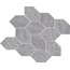 Pastorelli Recode С000540994 P010096_Re_grey_mosaico_foliage Мозаика 30x32 см, Италия, кварцит - фото 1 Pastorelli Recode С000540994 P010096_Re_grey_mosaico_foliage Мозаика 30x32 см, Италия, кварцит - фото 1