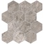 Pastorelli Sunshine С000480075 P009640_SuBrecciaGreyEsagona Mosaic 30x34,7 cm, Italy, other types of marble - photo 1 Pastorelli Sunshine С000480075 P009640_SuBrecciaGreyEsagona Mosaic 30x34,7 cm, Italy, other types of marble - photo 1