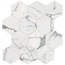 Pastorelli Sunshine С000542852 P010784_SuCalacattaWhiteEsagona Mosaic 30x34,7 cm, Italy, calacatta - photo 1