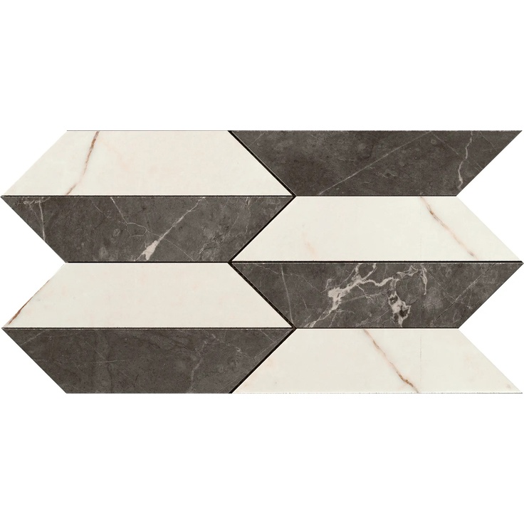 Pastorelli Sunshine С000480076 P009641_SuMurettoWaySegestaIvory/EmperdaorDark Mosaïque 30x52 cm, Italie, autres types de marbre - photo 1 Pastorelli Sunshine С000480076 P009641_SuMurettoWaySegestaIvory/EmperdaorDark Mosaïque 30x52 cm, Italie, autres types de marbre - photo 1