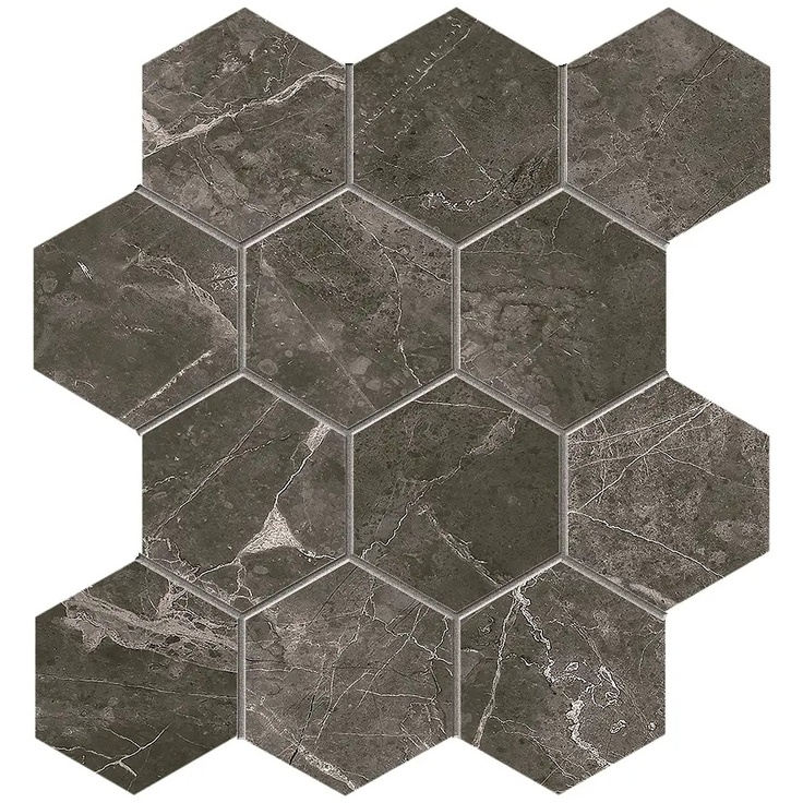Pastorelli Sunshine С000480074 P009639_SuEmperadorDarkEsagona Mosaïque 30x34,7 cm, Italie, autres types de marbre - photo 1 Pastorelli Sunshine С000480074 P009639_SuEmperadorDarkEsagona Mosaïque 30x34,7 cm, Italie, autres types de marbre - photo 1