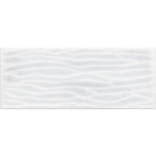 Paul Ceramiche Caribe С000405935 PCAR11_FLOW WHITE 20x50 vægflise 20x50 cm, Italien - foto 1 - foto 1