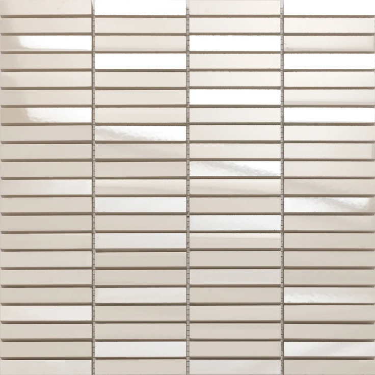 Paul Ceramiche Studio С000398822 PSUM01 Mosaico Studio Bianco 30x30 Mozaika 30x30 cm, Itálie, vzhled kovu - fotografie 1 Paul Ceramiche Studio С000398822 PSUM01 Mosaico Studio Bianco 30x30 Mozaika 30x30 cm, Itálie, vzhled kovu - fotografie 1