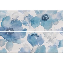 Paul Ceramiche Studio С000398817 PSUD22 Inserto Petali Blu A+B 25x75 Dekor 25x75 cm, Italien - foto 1 - foto 1