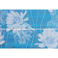 Paul Ceramiche Studio С000398820 PSUD32 Inserto Ninfee Blu A+B 25x75 Dekor 25x75 cm, Italien - foto 1 - foto 1