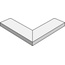 Peronda Cluny С000576402 CLUNY E.P.V. POOL COPING EXTERNAL CORNER WHITE 90*90 Element specjalny 90x90 cm, Hiszpania, inne rodzaje kamienia - zdjęcie 1