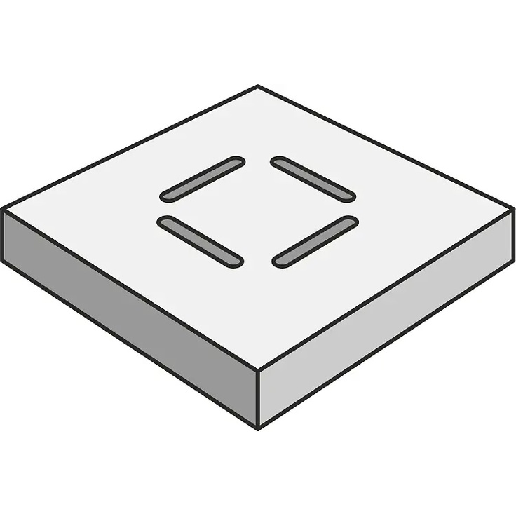 Peronda Cluny С000576433 CLUNY T.REJ. SQUARE CORNER DRAINAGE GRATE WHITE 15*15*2 Specielt element 15x15 cm, Spanien, andre stenarter - foto 1 Peronda Cluny С000576433 CLUNY T.REJ. SQUARE CORNER DRAINAGE GRATE WHITE 15*15*2 Specielt element 15x15 cm, Spanien, andre stenarter - foto 1
