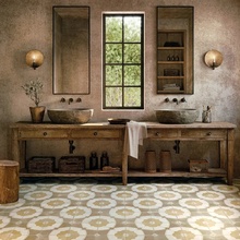 Peronda FS Farfalla 45x45 см, ceramic, Spain, hydraulic - interior photo 1 - photo 2