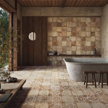 Peronda FS Alora 45x45 см, glazed porcelain stoneware, Spain, cotto - interior photo 1 - 2 Peronda FS Alora 45x45 см, glazed porcelain stoneware, Spain, cotto - interior photo 1 - photo 2