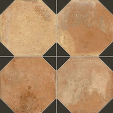 Peronda FS Nonna 41563 Black Decor gres porcelanato 45,2x45,2 cm, Espanha, efeito pedra  - foto 1 - foto 1