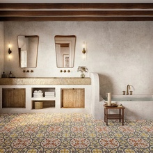 Peronda FS Paname 45x45 см, glazed porcelain stoneware, Spain, hydraulic - interior photo 1 - 2 Peronda FS Paname 45x45 см, glazed porcelain stoneware, Spain, hydraulic - interior photo 1 - photo 2