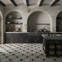 Peronda FS Starlight Lt 22,3x22,3 см, glazed porcelain stoneware, Spain - interior photo 1 - 2 Peronda FS Starlight Lt 22,3x22,3 см, glazed porcelain stoneware, Spain - interior photo 1 - photo 2