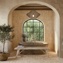 Peronda FS Storia 22,3x22,3 см, glazed porcelain stoneware, Spain, cotto - interior photo 1 - photo 1