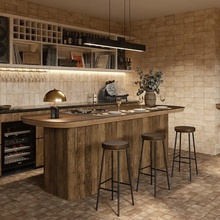 Peronda FS Storia 22,3x22,3 см, glazed porcelain stoneware, Spain, cotto - interior photo 1 - photo 2