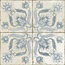 Peronda FS С000429946 38860_FsIvyBlue wall tile 45x45 cm, Spain - photo 1