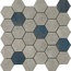 Peronda Grunge С000502280 27958_D.GRUNGE GREY HEXA/AS/28,3X29,4/C Mosaic 28,3x29,4 cm, Spain, concrete look - photo 1 Peronda Grunge С000502280 27958_D.GRUNGE GREY HEXA/AS/28,3X29,4/C Mosaic 28,3x29,4 cm, Spain, concrete look - photo 1
