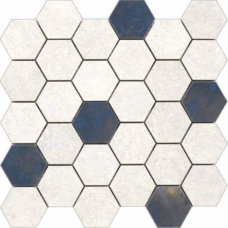 Peronda Grunge С000502281 27959_D.GRUNGE WHITE HEXA/AS/28,3X29,4/C Mosaic 28,3x29,4 cm, Spain, concrete look - photo 1 Peronda Grunge С000502281 27959_D.GRUNGE WHITE HEXA/AS/28,3X29,4/C Mosaic 28,3x29,4 cm, Spain, concrete look - photo 1