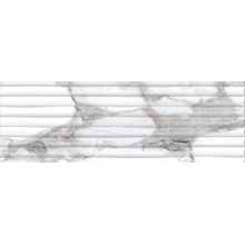 Museum Haute 5087831052 White Decor SP/R Feinsteinzeug 33,3x100 cm, Spanien, marmoroptik - Foto 1 - Foto 1