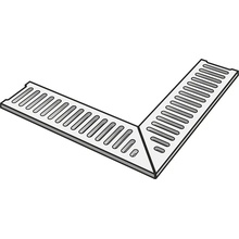 Peronda Manhattan С000565098 MANHATTAN ANGLE CORNER DRAINAGE GRATE BONE 90*90 Special Element 90x90 cm, Spain, other types of stone - photo 1 - photo 1