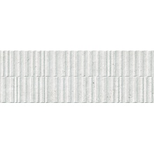 Peronda Manhattan Wall Silver Wavy SP/R wall tile 33,3x100 cm, Spain, concrete  - photo 1 - photo 1