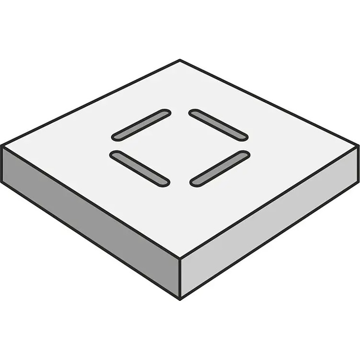 Peronda Nature С000475783 NATURE SQUARE CORNER DRAINAGE GRATE WHITE Elemento especial 15x15 cm, Espanha, outros tipos de pedra - foto 1 Peronda Nature С000475783 NATURE SQUARE CORNER DRAINAGE GRATE WHITE Elemento especial 15x15 cm, Espanha, outros tipos de pedra - foto 1