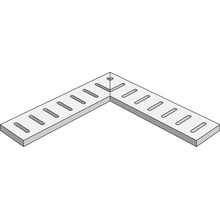 Peronda Planet С000562149 PLANET ANGLE CORNER DRAINAGE GRATE BONE Spesialelement 15x60 cm, Spania, under betong - foto 1 - foto 1