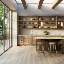 Peronda Taos 33,3x100, glazed porcelain stoneware, Spain, wood look - interior photo 1 - 3 Peronda Taos 33,3x100, glazed porcelain stoneware, Spain, wood look - interior photo 1 - photo 3