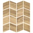 Peronda Verbier С000539586 32095_D.VERBIER HONEY CHEV AS/27,5X24/C Mosaic 24x27,5 cm, Spain, wood - photo 1
