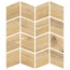 Peronda Verbier С000539589 32097_D.VERBIER STRAW CHEV AS/27,5X24/C Mosaic 24x27,5 cm, Spain, wood - photo 1