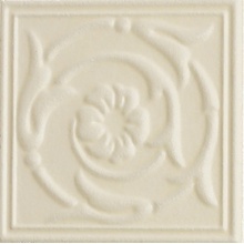 Petracer's 800 Italiano С000163597 BsToz04_8X8 TOZZETTO BIANCO Dekor 8x8 cm, Italien, monokrom - foto 1 - foto 1