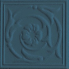 Petracer's 800 Italiano С000527111 BS TOZ 11_8X8 TOZZETTO BLU REALE Dekor 8x8 cm, Italien, monokrom - foto 1 - foto 1