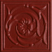 Petracer's 800 Italiano С000163595 BsToz01_8X8 TOZZETTO BORDEAUX Dekor 8x8 cm, Italien, monokrom - foto 1 - foto 1