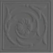 Petracer's 800 Italiano С000527110 BS TOZ 10_8X8 TOZZETTO GRIGIO VISONE Dekor 8x8 cm, Italien, monokrom - foto 1 - foto 1