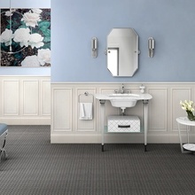 Petracer's 800 Viennese 60x60 cm, glazed porcelain stoneware, Italy, monochrome - interior photo 1 - 2 Petracer's 800 Viennese 60x60 cm, glazed porcelain stoneware, Italy, monochrome - interior photo 1 - photo 2