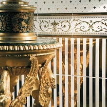 Petracer's Grand Elegance Gold 20x20 см, керамика, Италия, золото и драгоценные металлы - фото интерьера 1 Petracer's Grand Elegance Gold 20x20 см, керамика, Италия, золото и драгоценные металлы - фото интерьера 1 - фото 1
