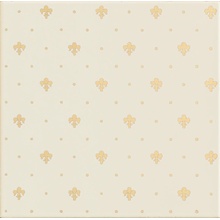 Petracer's Grand Elegance Gold С000163890 Gll03-08_GiglioOroSuPanna20X20 wall tile 20x20 cm, Italy, gold and precious metals - photo 1 - photo 1