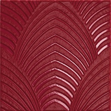 Petracer's Grand Elegance Rubino С000543434 GER NURIL14_NUOVEAU LAMPONE 20X20 RILIEVO väggplatta 20x20 cm, Italien - foto 1 - foto 1