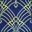 Petracer's Grand Elegance Rubino С000543674 GER DEORO15_GRAND ELEGANCE DECO PERVINCA ORO CROMO 20X20 vægflise 20x20 cm, Italien, guld og ædelmetaller - foto 1