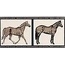 Petracer's Grand Elegance С000163691 BHor02_HorsesSuCrema10X20 Décor 10x20 cm, Italie - photo 1